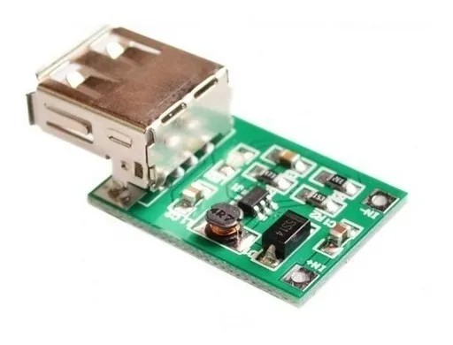 [2334] Elevador Boost De 0.9V A 5V Carga Celulares Arduino