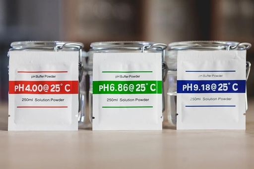 [2382] Ph Buffer Solución Calibrado 4.00 Ácido, 6.85 Neutro Y 9.18 Alcalino