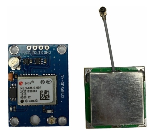 [2384] Módulo GPS Ublox Neo-6m -0-001 Arduino Con Antena