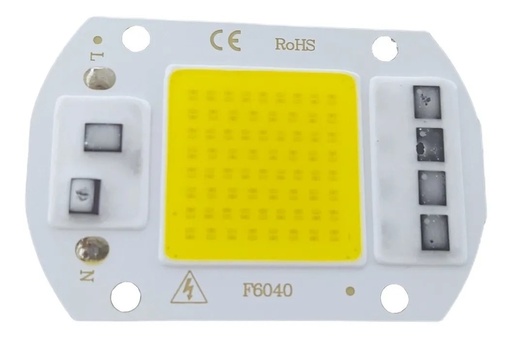 [2386] Led Chip Cob de 50W 220V con Driver Integrado