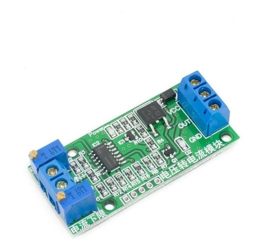 [2408] Convertidor De Voltaje A Módulo Corriente Mod-V2C