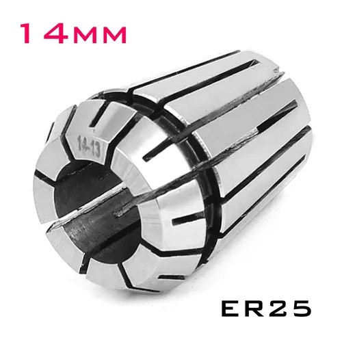 [2459] Mordaza Para Motor Spindle Motor ER25 14mm CNC Chuck Collet
