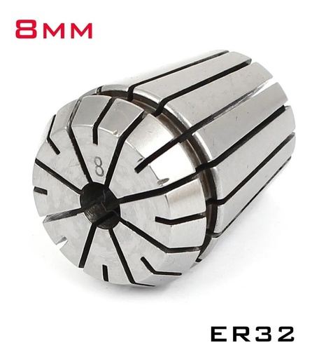 [2491] Mordaza Para Motor Spindle Motor ER32 8mm CNC Chuck Collet