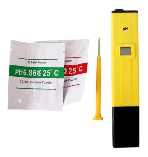 [2515] Medidor De Ph Digital De 0.0 A 14.0 / Para Líquidos Y Agua Mod. PH-009(I)