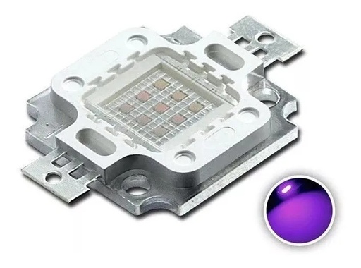 [2536] Led 10W Ultravioleta UV Acuario Pecera