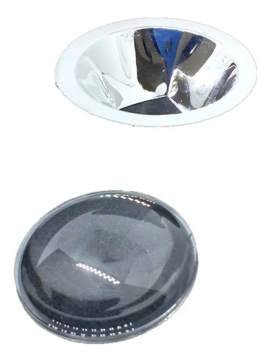 [2540] Lente Lupa Para LED De 10W 90° Grados