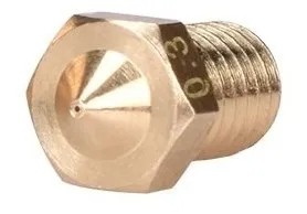 [2592] Boquilla Nozzle E3D V5/V6 0.3mm Impresora 3D
