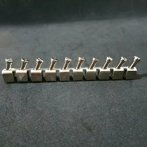 [2603] Conector Jumper Puente Fijo Para Clema UK10N Riel DIN