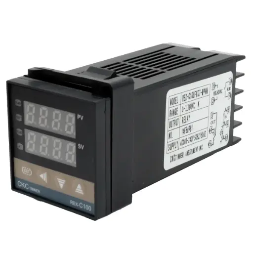 [2648] Pirómetro Digital Rex-C100 Control de Temperatura Relevador 1300 (°C)