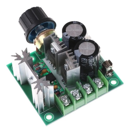 [2651] Control Pwm Velocidad Potencia Driver Motor Cd 12V 24V 10A