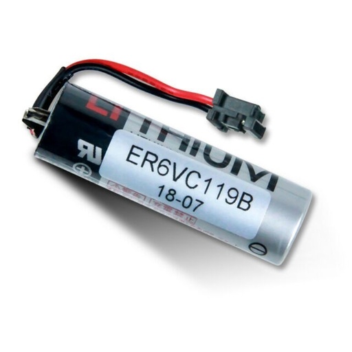 [2883] Pila Batería Toshiba ER6VC119B 3.6V 2000mAh Conector Negro Pequeño