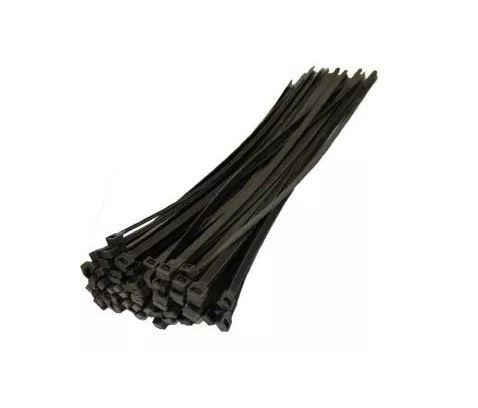 [2936] Cinchos De Plastico 50 Pzas 4x200mm Negro