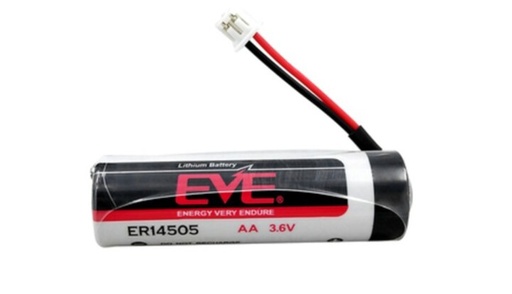 [2950] Pila Batería Eve Energy A6Servo ER14505 3.6V 2700mAh Conector Blanco Pequeño Para DVOP2990 A6 Servo