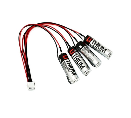 [2955] Pila Batería Toshiba Yaskawa HW0470360-A 3.6V 2000mAh Conector Blanco Grande