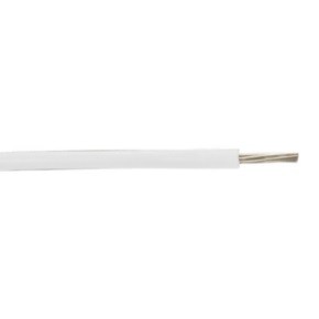 [2987] Cable Estañado Calibre 22 Blanco