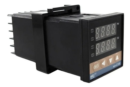 [3114] Pirómetro Digital Rex-C100 Control de Temperatura SSR 1300 (°C)