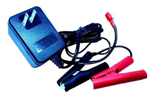[3203] Cargador de Baterías De Acido Selladas 6-12V 1200mA 22W con caimanes 660-010