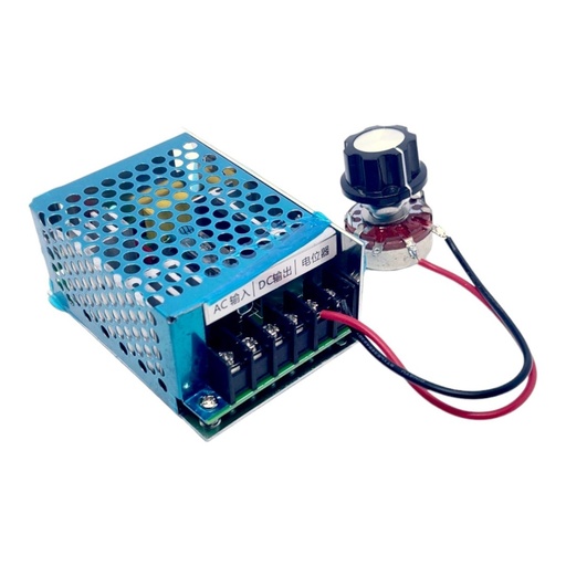 [3310] Controlador de Velocidad de Motor de 220V DC Regulador de Voltaje de 15A Modelo: CCM220DCS 2W 500K