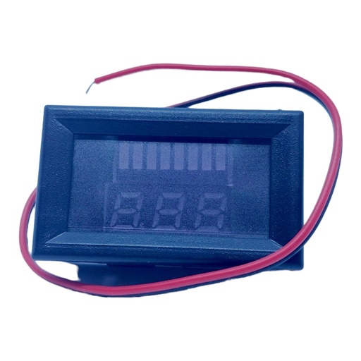 [3346] Indicador de Nivel de carga de batería de plomo y ácidos de 12V Voltímetro A18-11-A-02