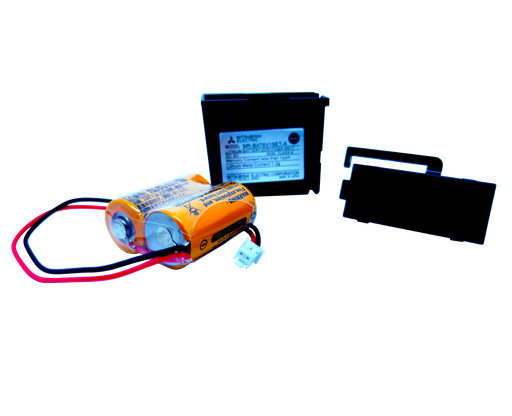 [3360] Pila Batería Mitsubishi MR-BAT6V1SET-A 17335 2CR17335A WK17 6.0V 1650mAh Conector Blanco