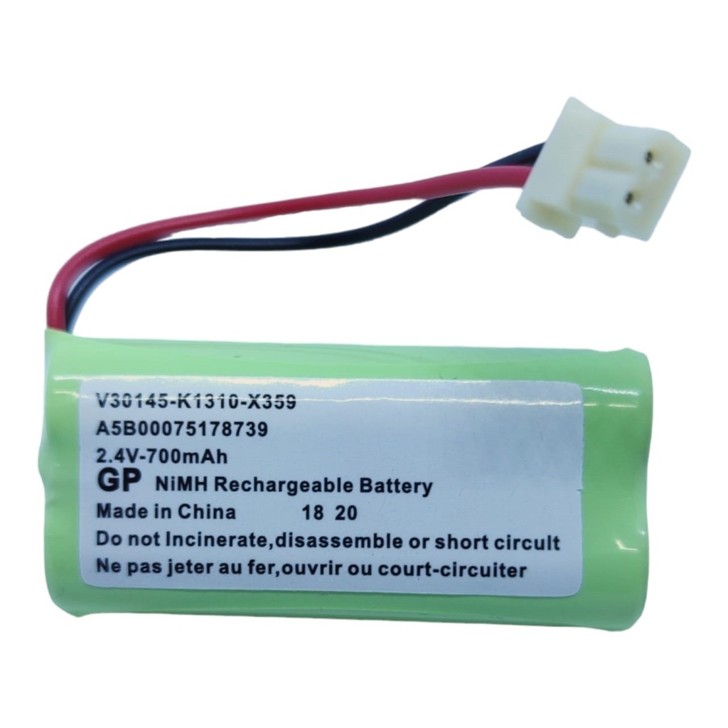 Siemens V30145-k1310-x359 2.4v 700mah Conector Blanco 2 Pin | Meses Sin Interés
