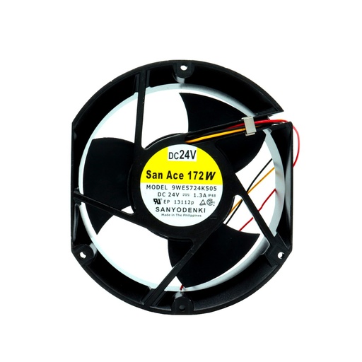 [4618] Ventilador Sanyo Denki SanAce172W 9WE5724K505 24VDC 1.3A 31.2W 175 x 58 x 155mm 3 Aspas 3 Cables