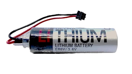 [4730] Pila Batería Toshiba ER6V 3.6V 2600mAh Conector Negro Pequeño