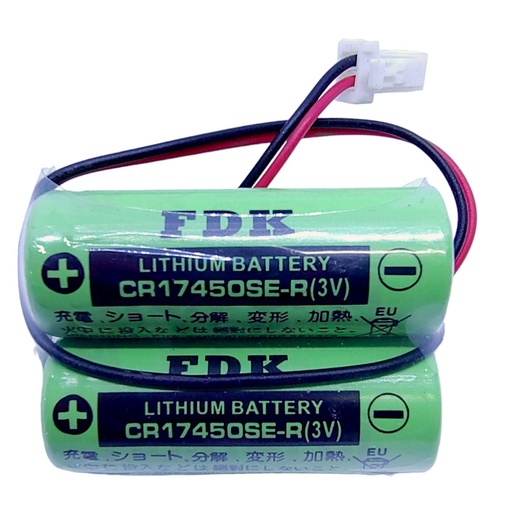 [4775] Pila Batería FDK FUJI 17450 2CR17450SE-R 3.0V 5000mAh Conector Blanco