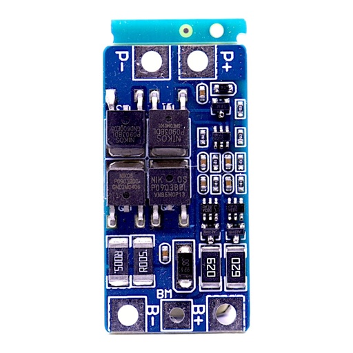 [4841] Módulo Controlador De Carga de Baterías Litio BMS 2S 7.4V 10A