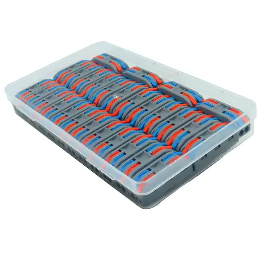 [4947] 28x Conector Terminales Empalme PCT-2-2 11AWG~28AWG Caja con 28pz