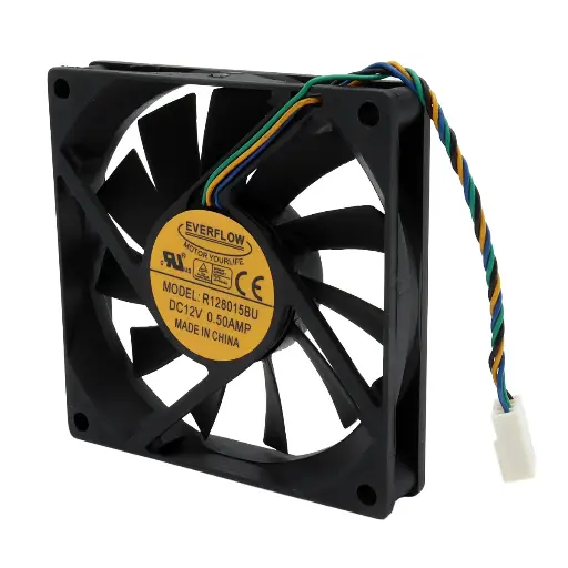 [5017] Ventilador EVERFLOW R128015BU 12V 0.5A 80mm x 80mm x 15mm