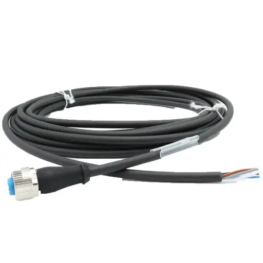 [5068] Cable de Sensor Sick YF2A15-050UB5XLEAX M12 Hembra Extremo Libre 5m AWG22 5 Contactos