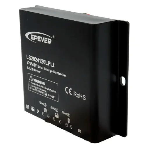 [5098] Controlador de Carga Solar Driver LED EPEVER LS2024120LPLI 12/24V 20A