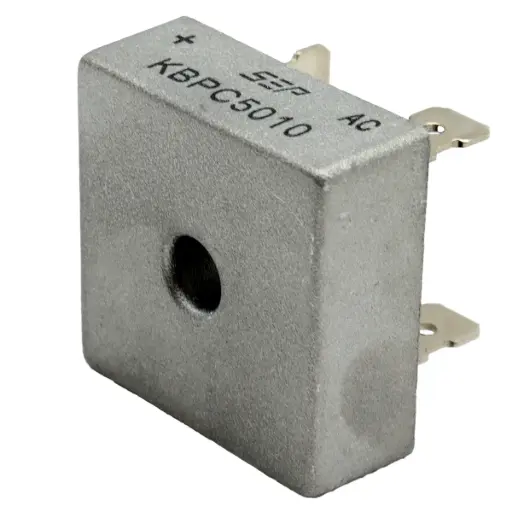 [5207] Puente de Diodos Rectificador KBPC5010 1000V 50A 4 Pines