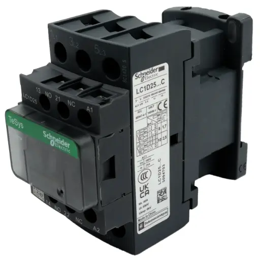 [5272] Contactor Magnético Schneider Electric LC1D25B7C 24V