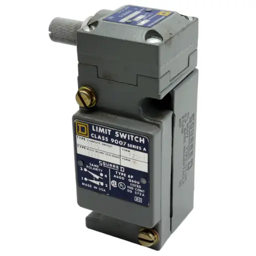 [5278] Interruptor Limit Switch Square D 9007C54B Serie A  Límite Fin de Carrera