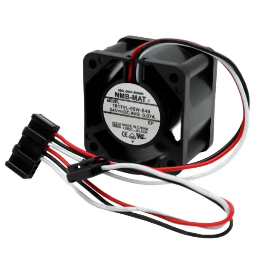 [5317] Ventilador NMB-MAT 1611VL-05W-B49 BE3 24V DC 0.07A 40 mm x 40 mm x 28 mm Doble Conector