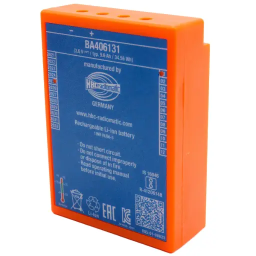 [5354] Pila Batería HBC RADIOMATIC BA406131 3.6V 9.6Ah 34.56Wh Recargable