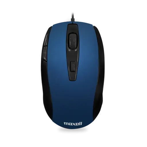 [5527] Mouse Ratón Óptico Maxell MOWR-105 5 Botones Azul