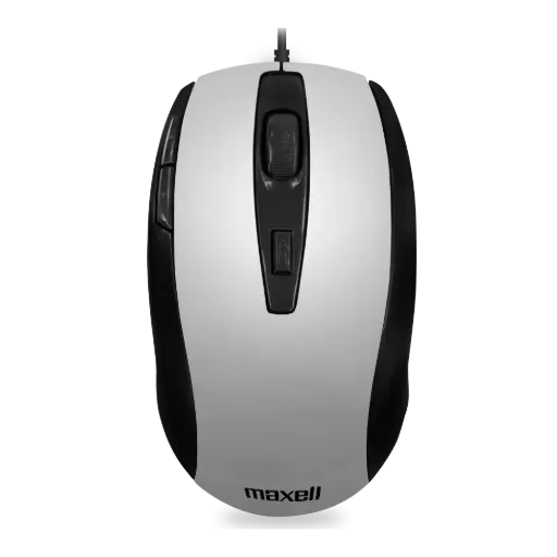 [5528] Mouse Ratón Óptico Maxell MOWR-105 5 Botones Plata