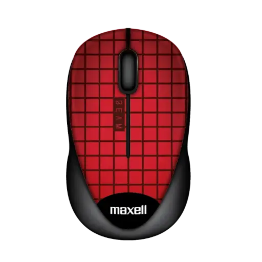 [5532] Mouse Ratón Inalámbrico Maxell MOWL-250 Rojo