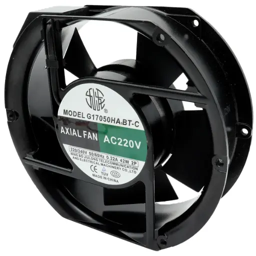 [5608] Ventilador Jiulong G17050HA2BT-C 220V/240V AC 50/60Hz 0.22A 42W 152 mm x 152 mm x 51 mm 2 Pines