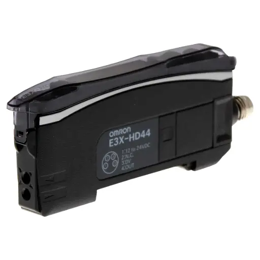 [5636-IR] Sensor Amplificador Omron E3X-HD44 Amplificador de Fibra Óptica