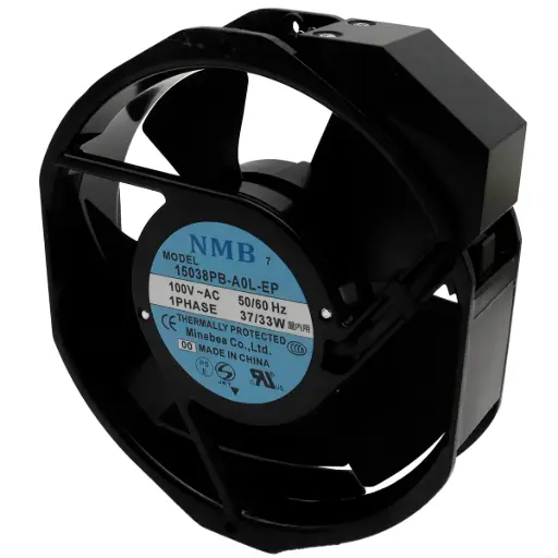 [5652] Ventilador NMB 15038PB-A0L-EP 00 100V AC 50/60Hz 37/33W 150 mm x 150 mm x 40 mm 2 Pines  