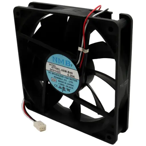 [5657] Ventilador NMB 4710KL-05W-B49 E00 24V DC 0.29A 6.96W 120 mm x 120 mm x 26 mm Conector Blanco 3 Pines 3 Cables