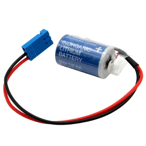 [5705] Pila Batería Sonnecell SL-550 1/2AA 3.6V 1000mAh Conector Azul 3 Pines 2 Cables