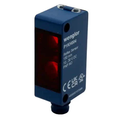 [5717] Sensor Reflectivo Wenglor P1KH004 Con Supresión de Fondo 150mm 10V DC - 30V DC IP68
