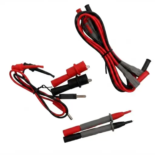 [5727] Puntas para Multímetro Radox 535-750 Cable 18AWG Puntas / Gancho / Caimán