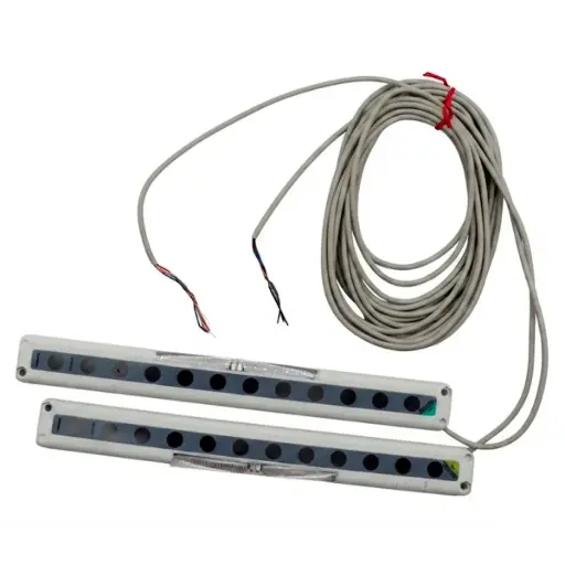 [5732] Sensor de Área Cortina de Luz Panasonic NA2-N12-PN UNA2N12PN 12-24V DC 20mm PNP Barrera