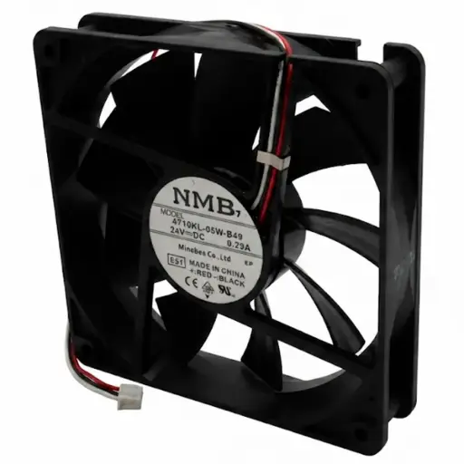 [5733] Ventilador NMB 4710KL-05W-B49 E51 24V DC 0.29A 6.96W 120 mm x 120 mm x 25 mm Conector Blanco 3 Pines 3 Cables